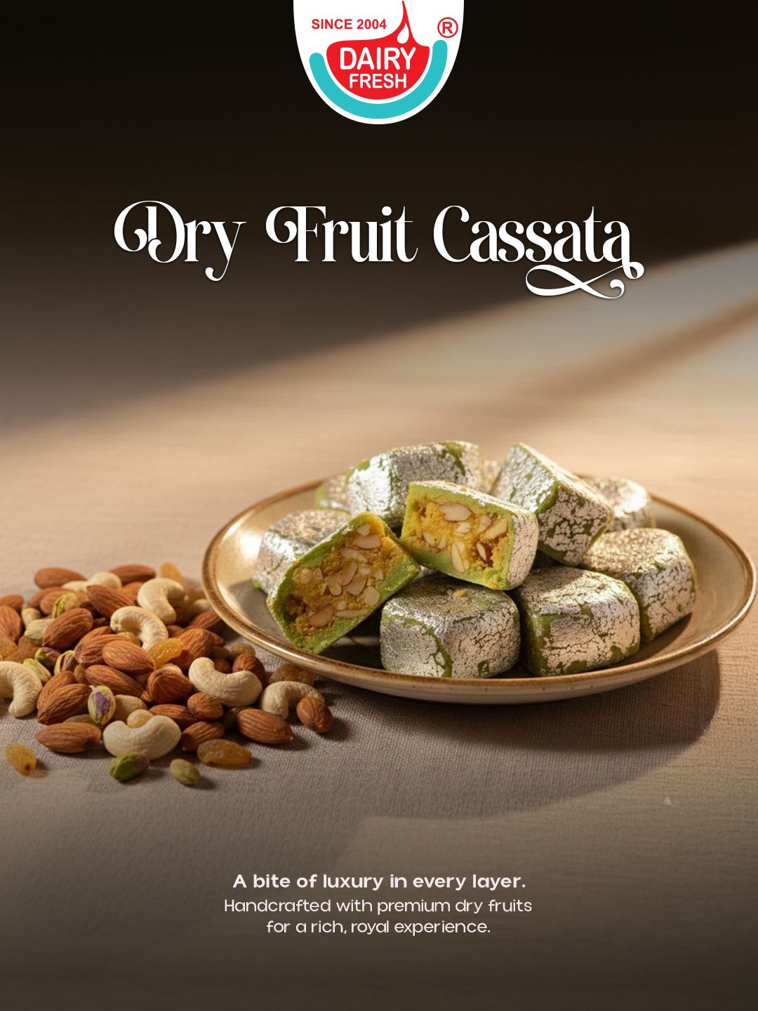 Dry Fruit Cassata